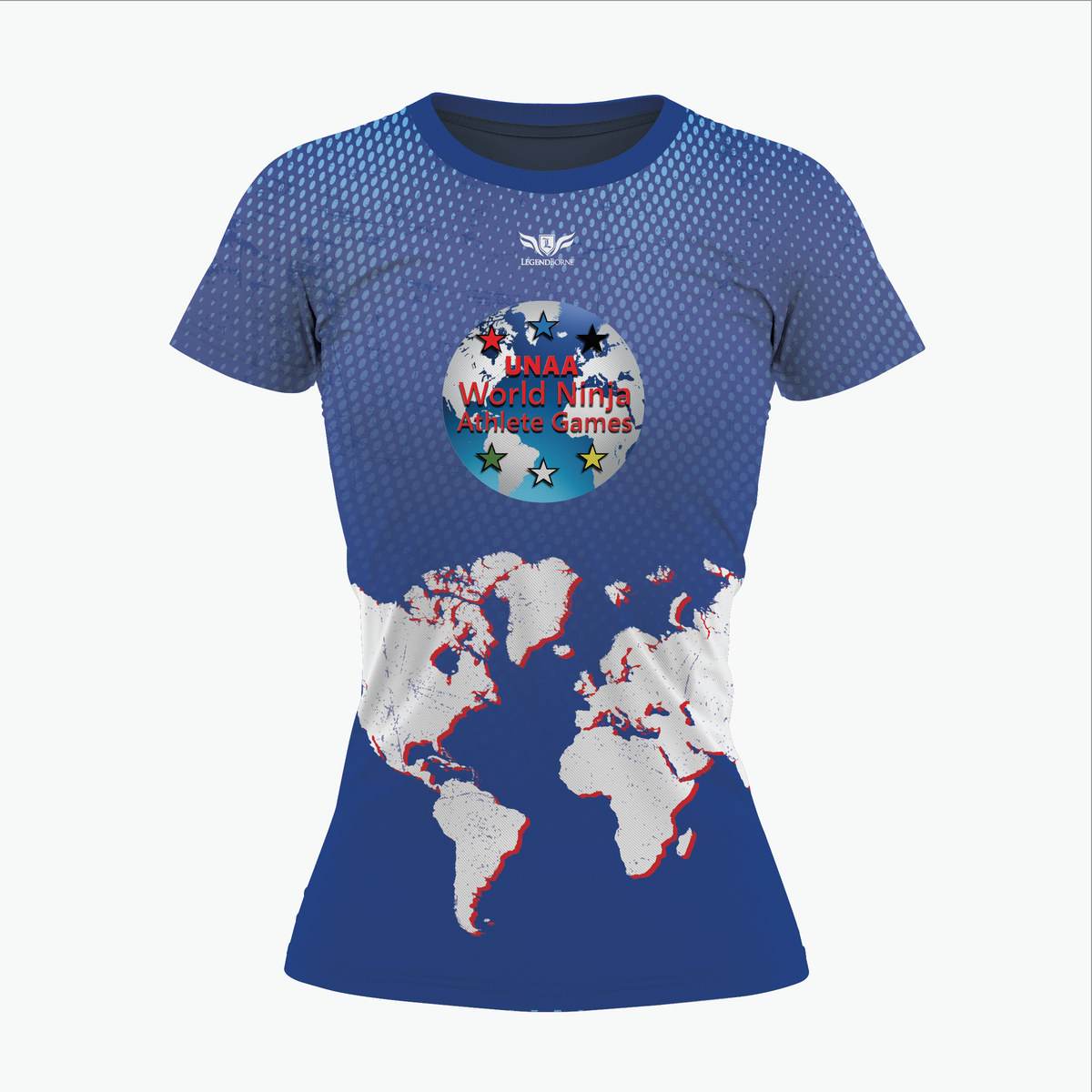 UNAA Worlds Women's Training Tech Tee LegendBorne