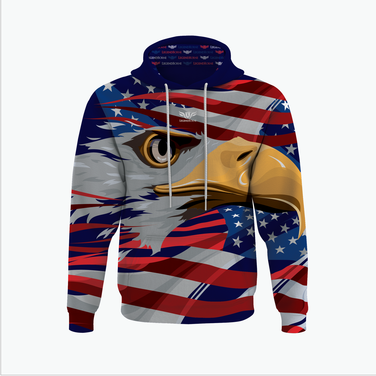 The North Face X Eagle American flag logo shirt, hoodie, sweater, long  sleeve and tank top