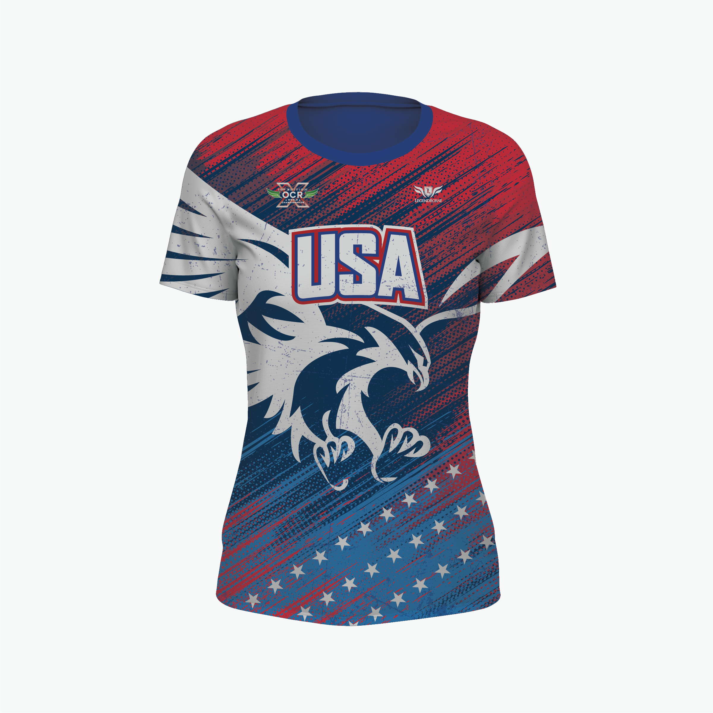 OCRWC USA 2024 Women's OCR Jersey – LegendBorne - Main Image