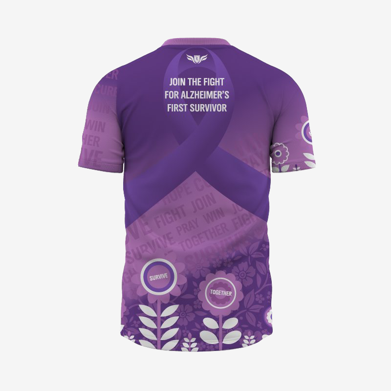 Alzheimer's Awareness Men's Training Tech Tee