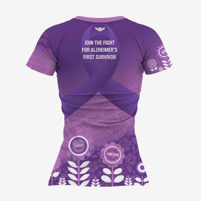 Alzheimer's Awareness Women's Training Tech Tee