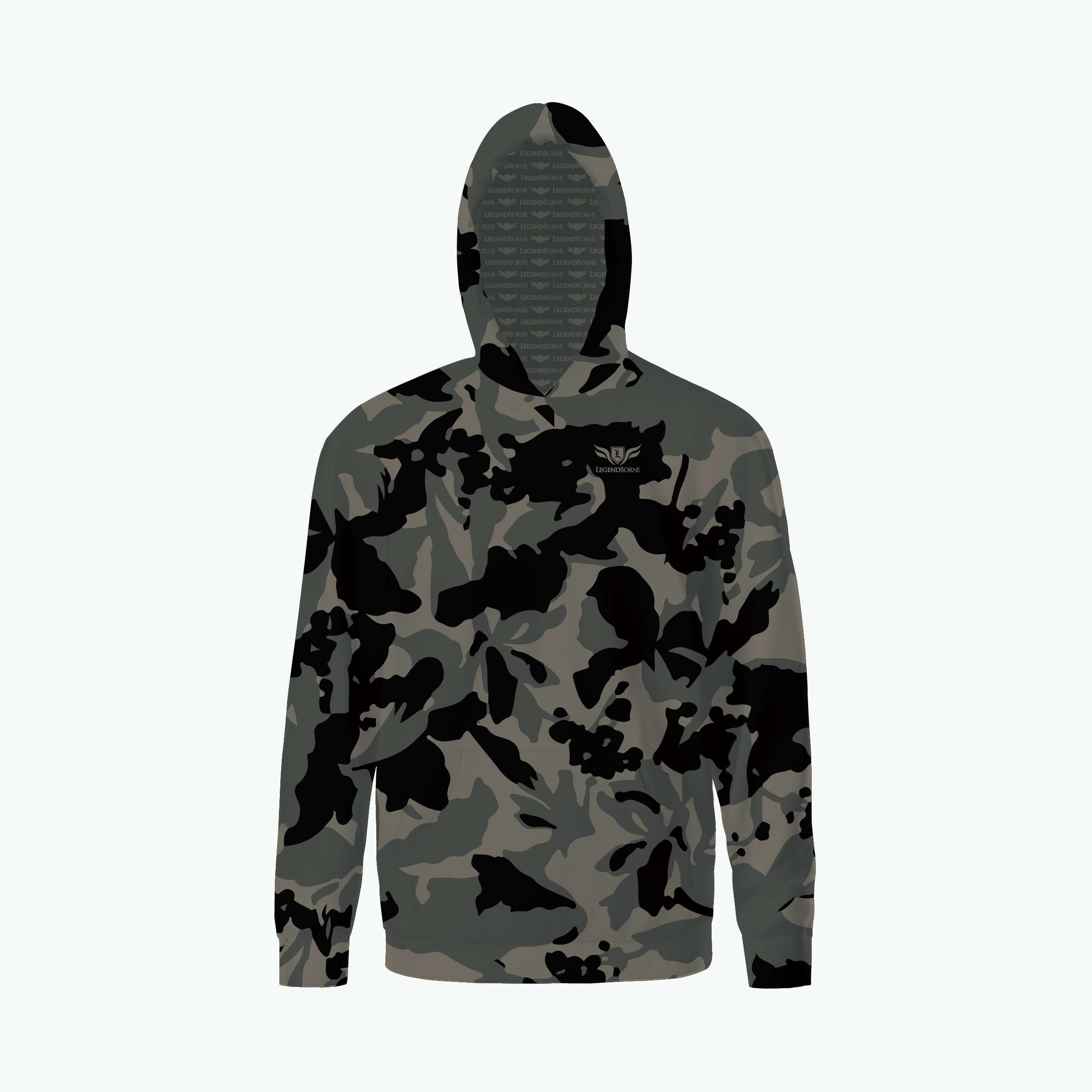 Leaf Camo Unisex Lightweight Hoodie All Color Options