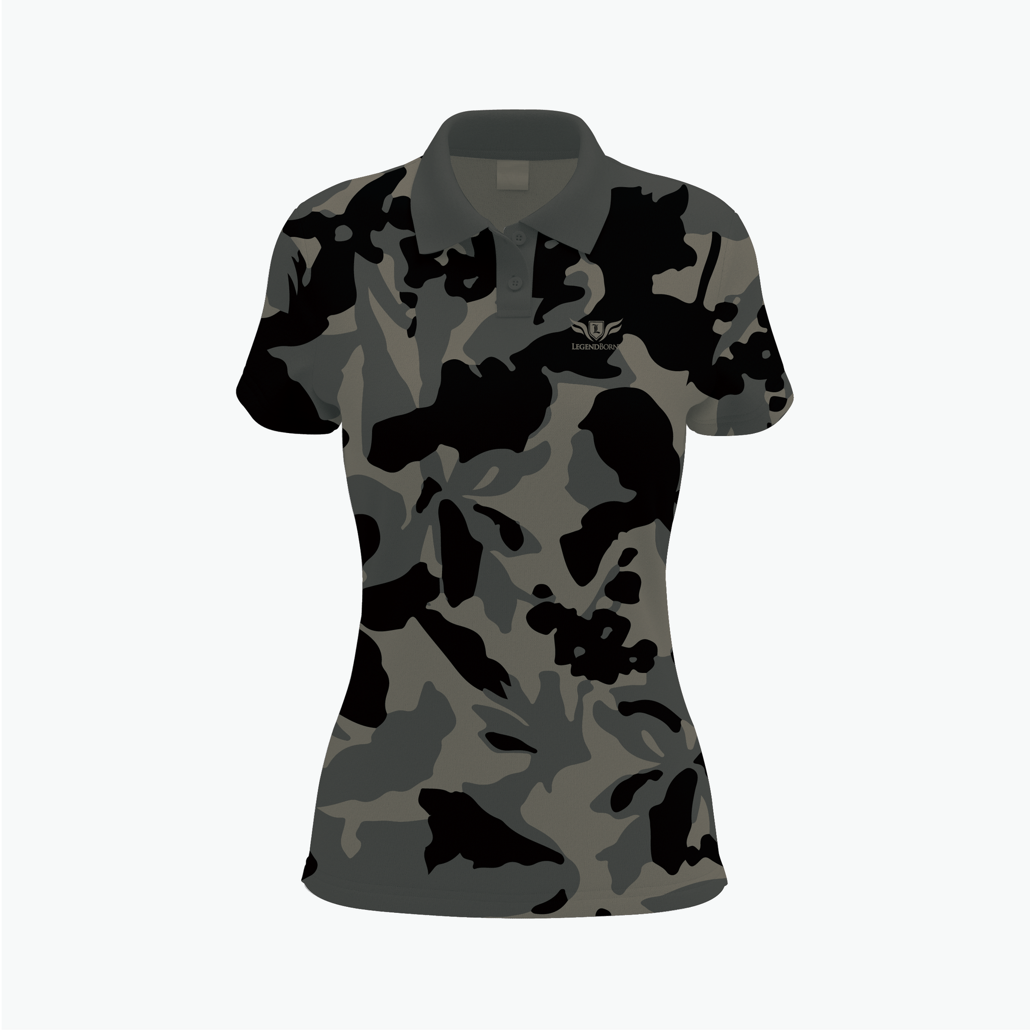 新品 BRIEFING MS CAMO PRINT POLO Leaf Camo Women's Short Sleeve Polo - All Color Options – LegendBorne