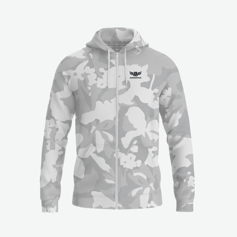 Leaf Camo Unisex Zip Signature Hoodie All Color Options LegendBorne